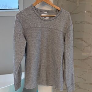 Reigning Champ Heather Gray Knit Pullover